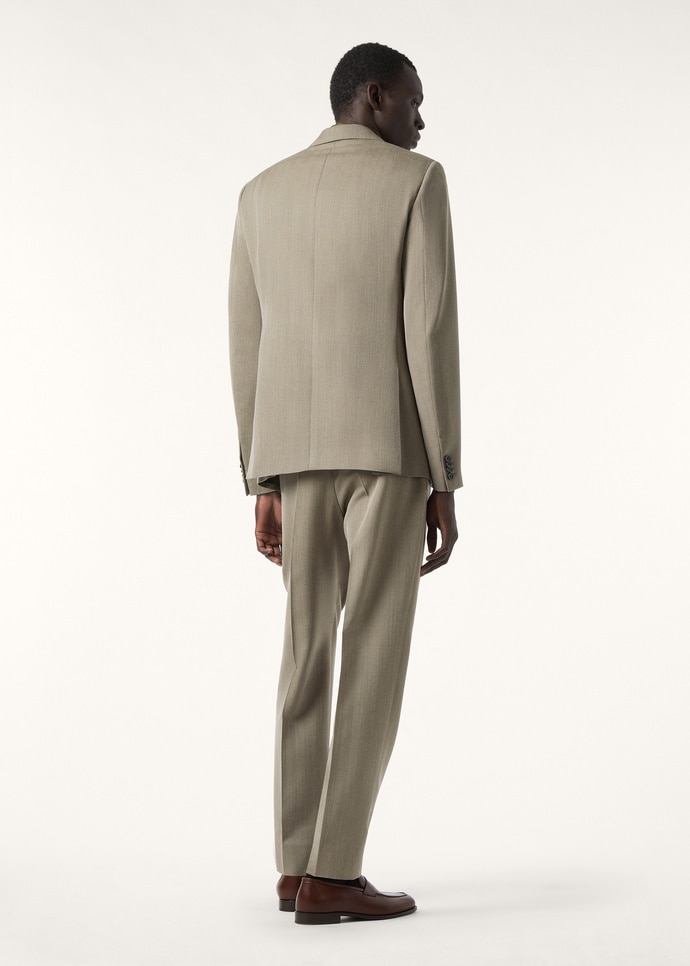 MILANO PEAK DB SUIT WOOL MOULINE' CHEVRON_FAQ1948_F6ZL_4