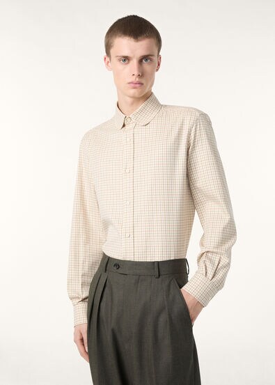 ELIA PENNY COLLAR SHIRT GINESTRA BELT