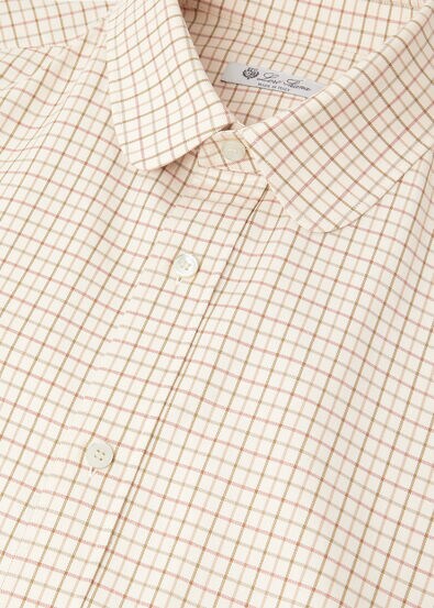ELIA PENNY COLLAR SHIRT GINESTRA BELT