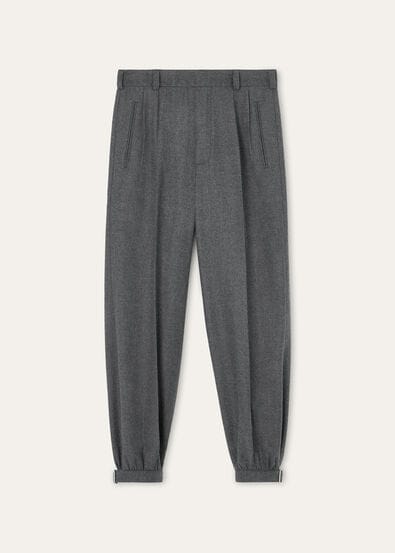 SCOTT TROUSERS WOOL CASH FLANNEL