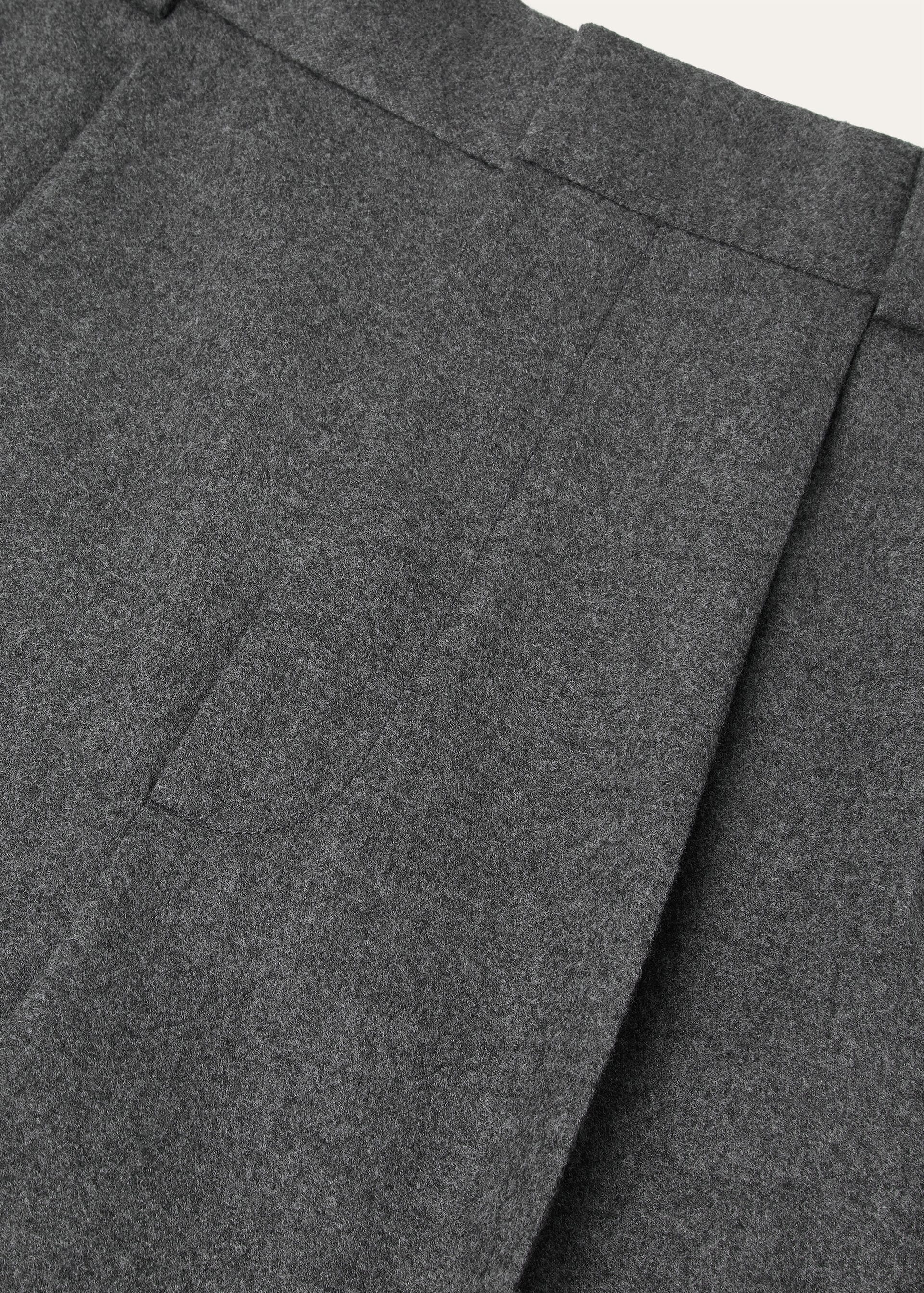 SCOTT TROUSERS WOOL CASH FLANNEL