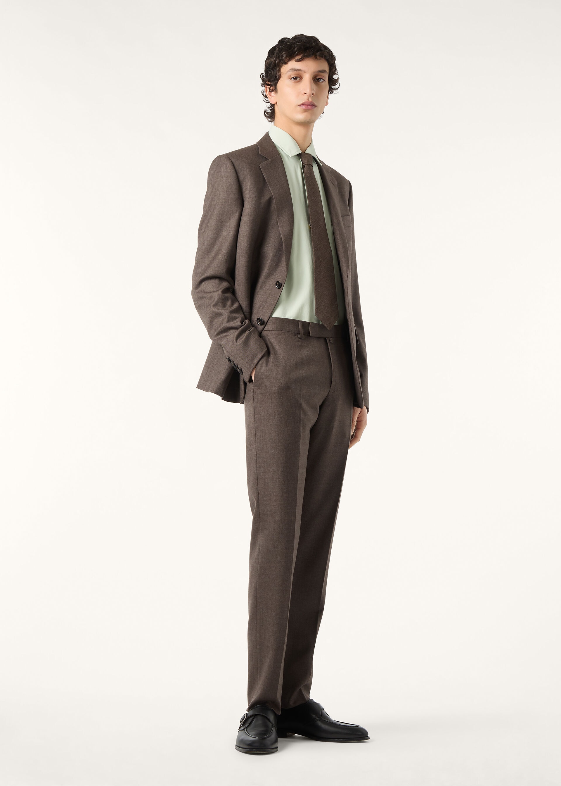 ANDRE' SHIRT PORCELAIN SILK