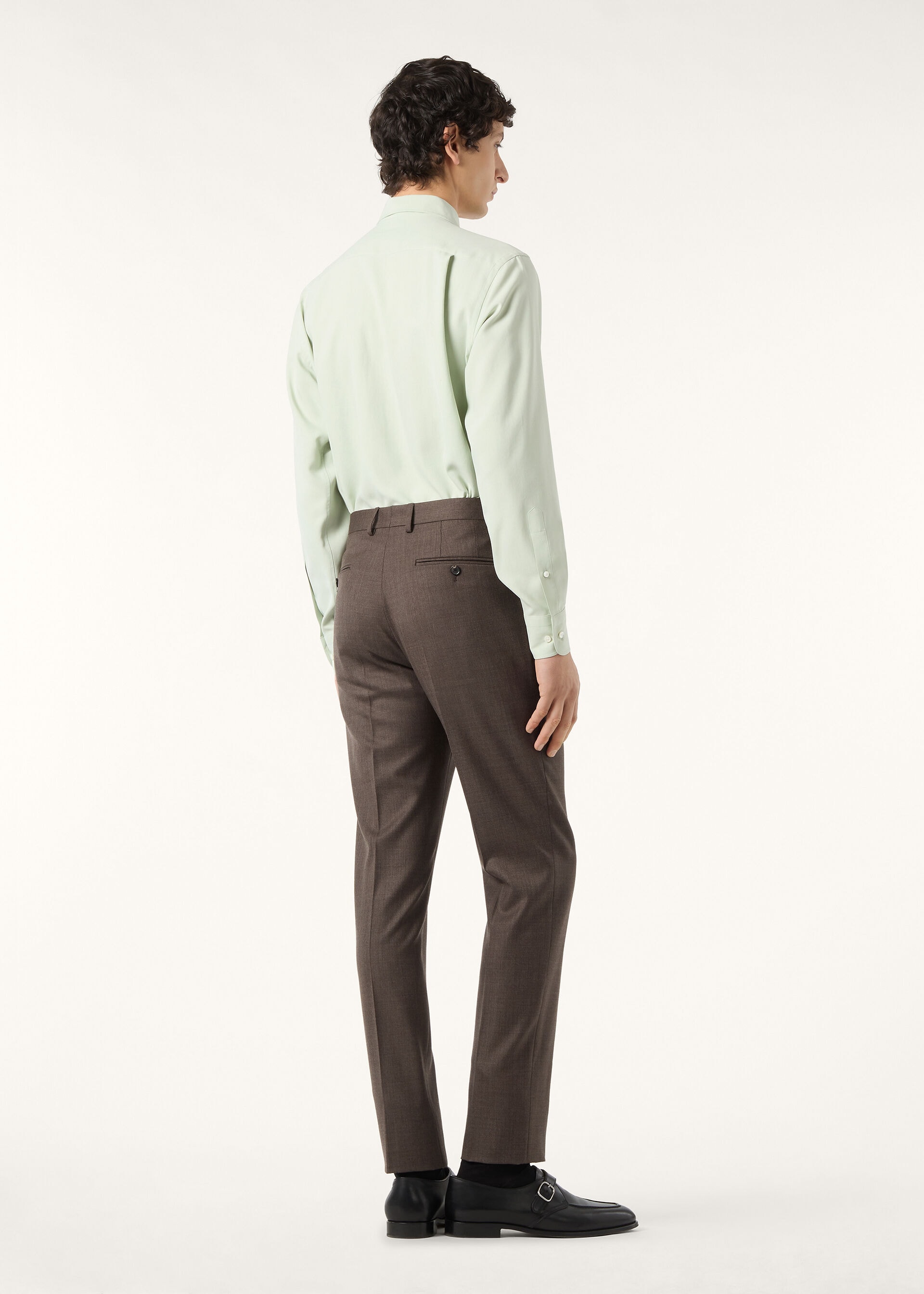 ANDRE' SHIRT PORCELAIN SILK