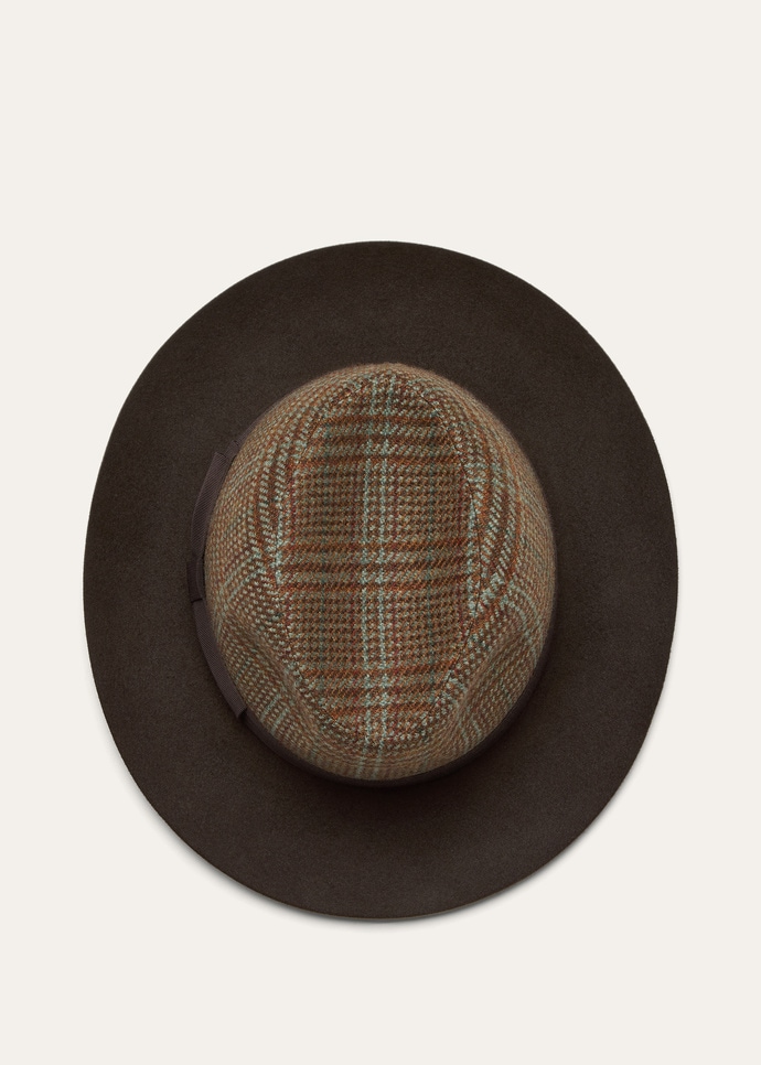 SERGIO HAT MY FELT BABY CASH & ELGIN CHECK_FAQ2015_B5MX_3
