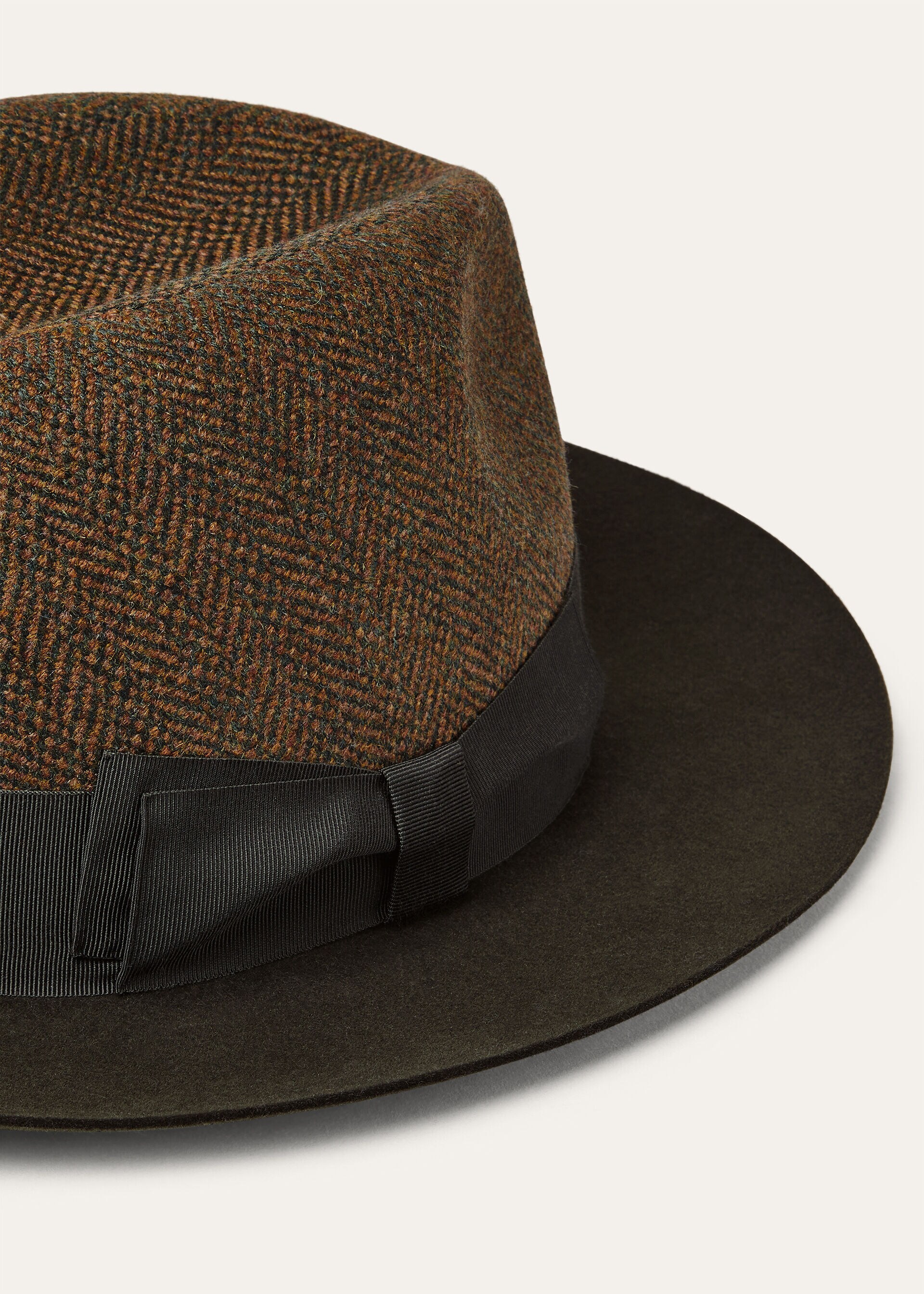 SERGIO HAT MY FELT BABY CASH & ELGIN CHECK