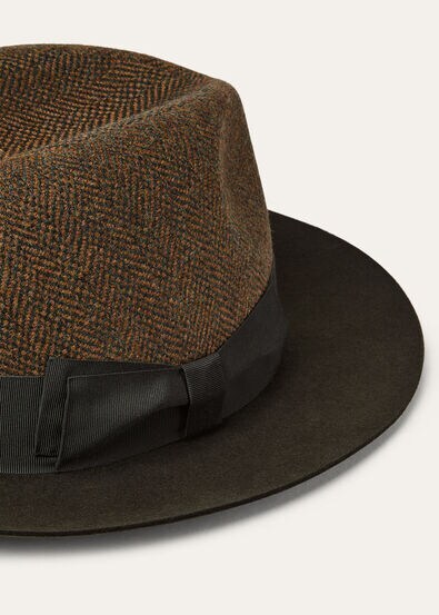 SERGIO HAT MY FELT BABY CASH & ELGIN CHECK