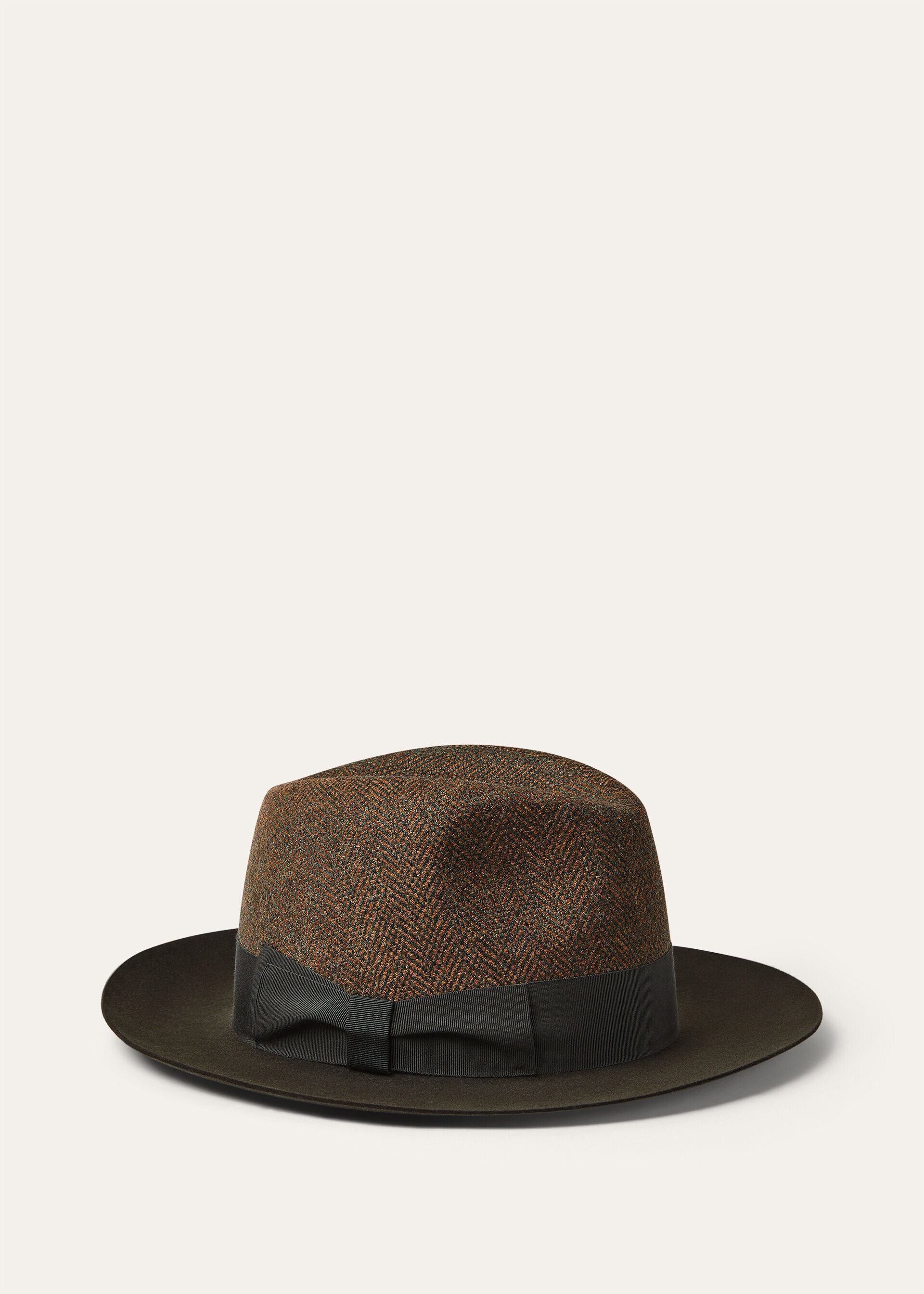 SERGIO HAT MY FELT BABY CASH & ELGIN CHECK