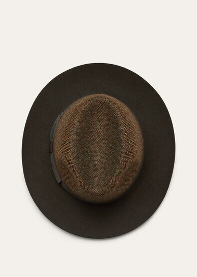 SERGIO HAT MY FELT BABY CASH & ELGIN CHECK