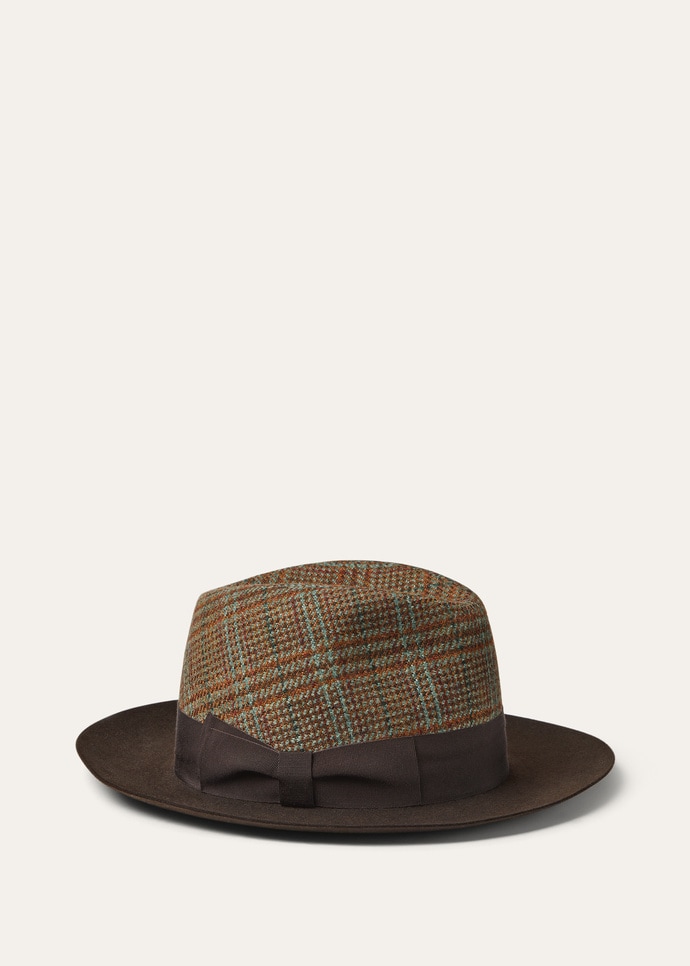 SERGIO HAT MY FELT BABY CASH & ELGIN CHECK_FAQ2015_B5MX_2