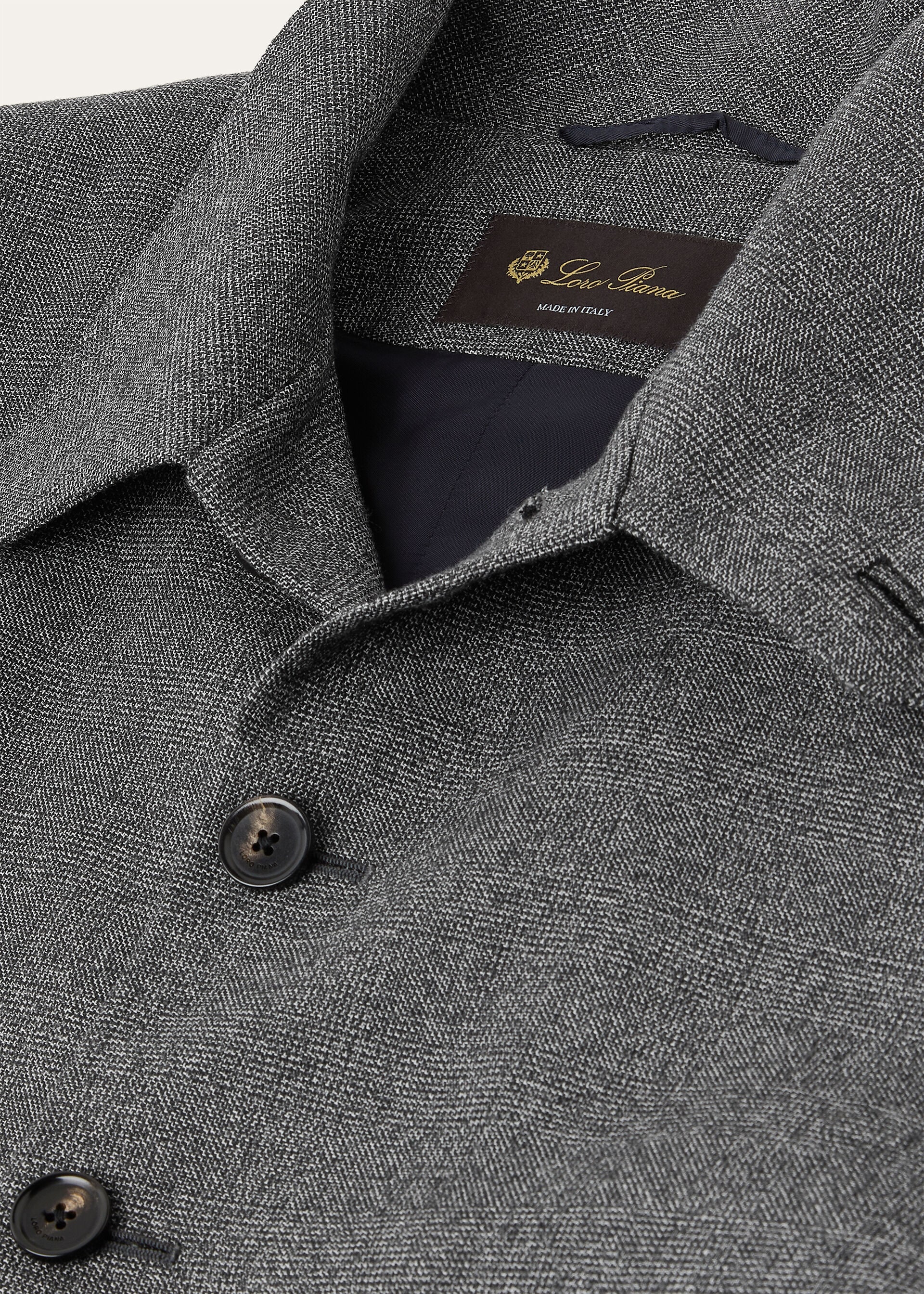 WARWICK VEST WOOL PRINCE OF WALES MOULINE'