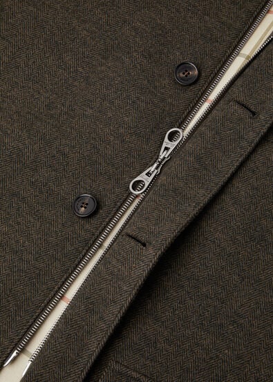 ROADSTER SB JACKET JERSEY WOOL CHEVRON