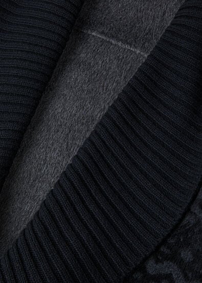 MARTIN DB COAT DOUBLE ALPACA JACQUARD