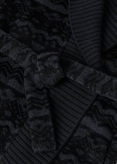 MARTIN DB COAT DOUBLE ALPACA JACQUARD