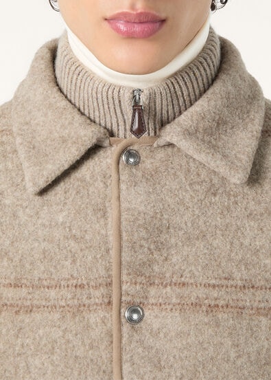 ALTA BADIA OVERSHIRT STRIPE YAK