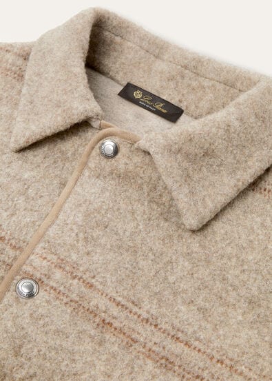 ALTA BADIA OVERSHIRT STRIPE YAK