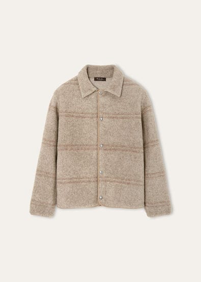 ALTA BADIA OVERSHIRT STRIPE YAK