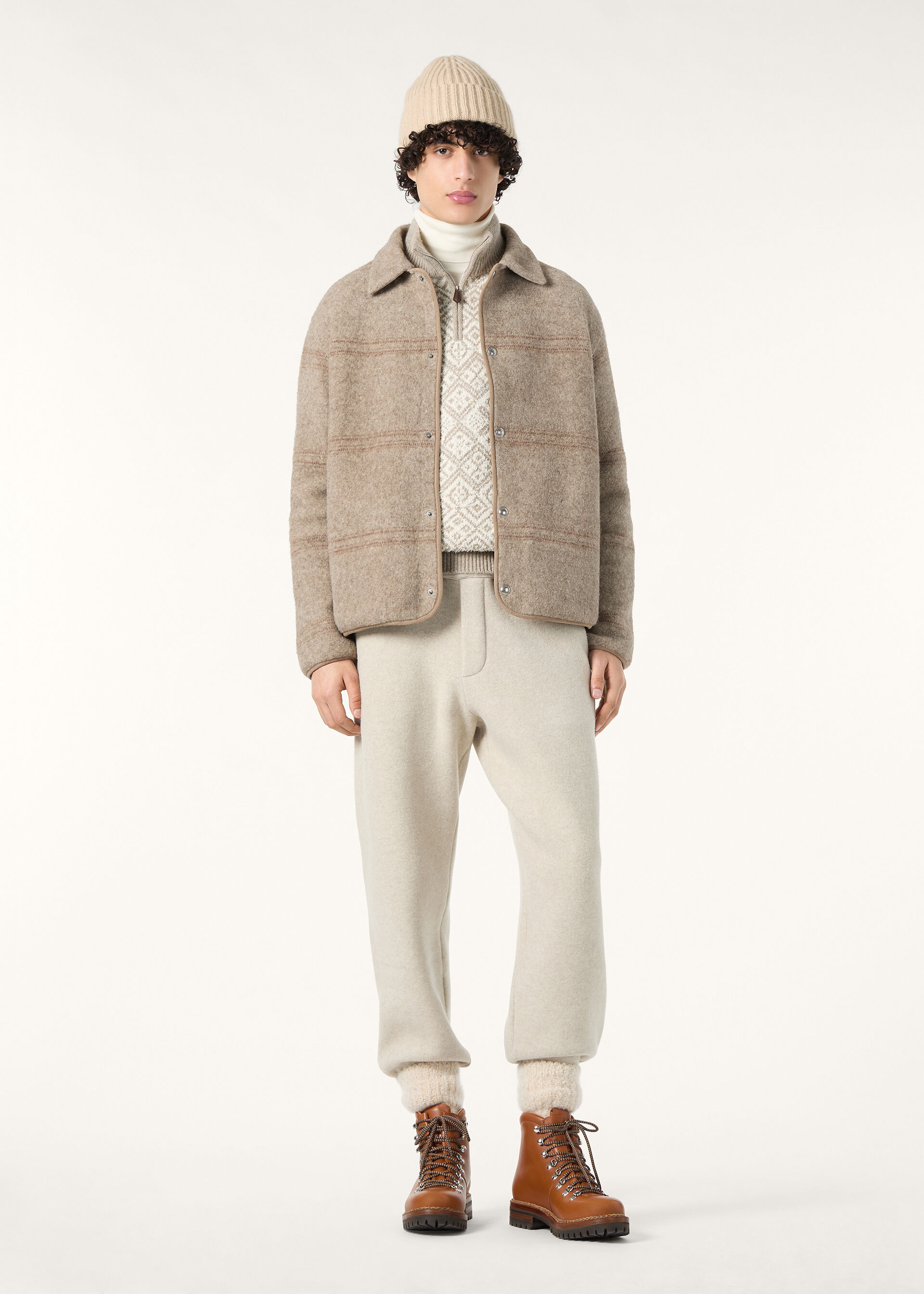 ALTA BADIA OVERSHIRT STRIPE YAK