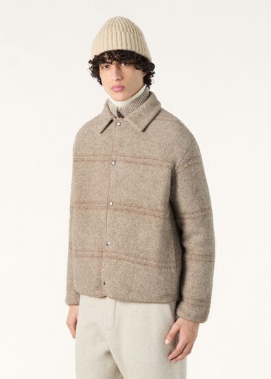 ALTA BADIA OVERSHIRT STRIPE YAK