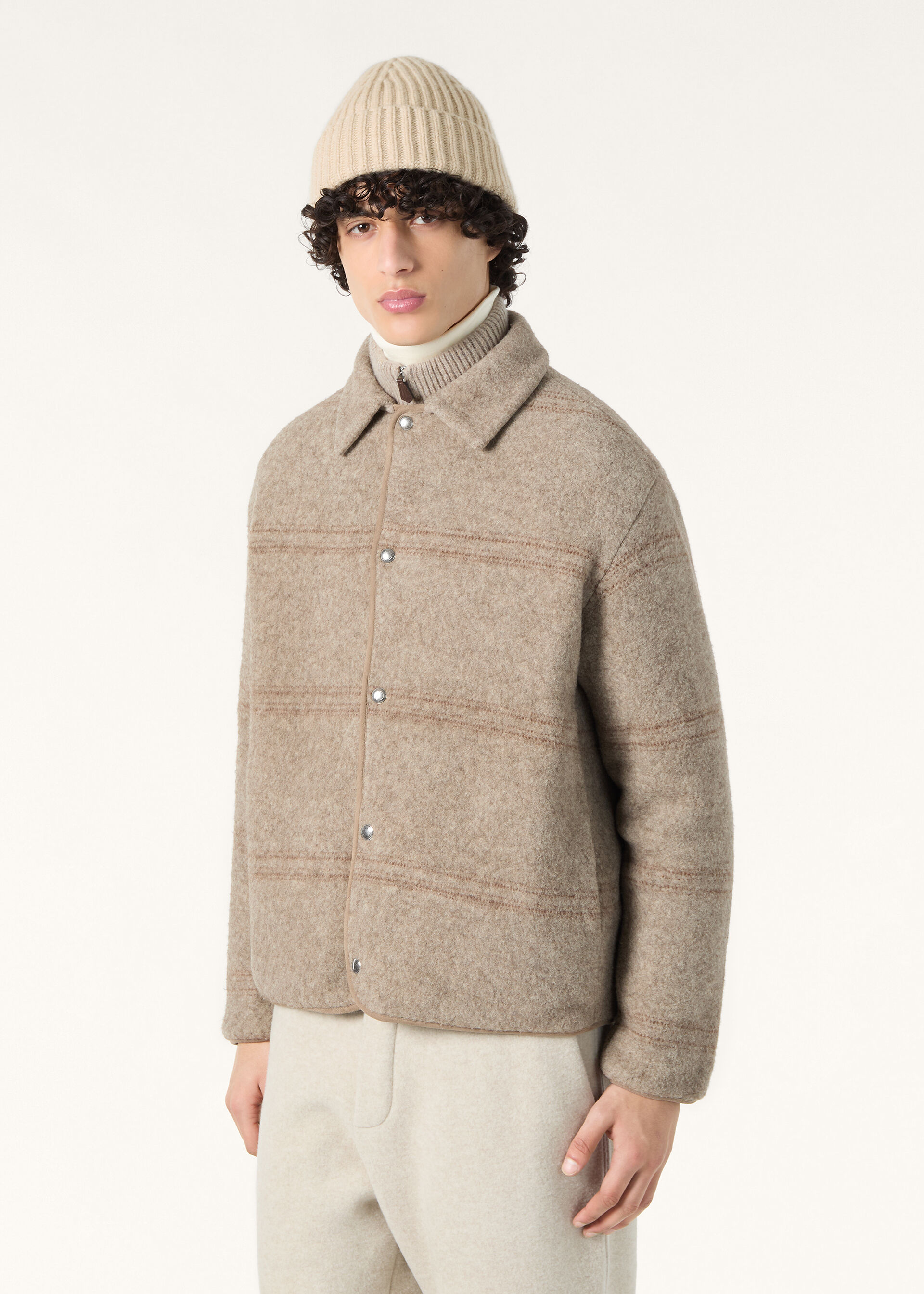 ALTA BADIA OVERSHIRT STRIPE YAK