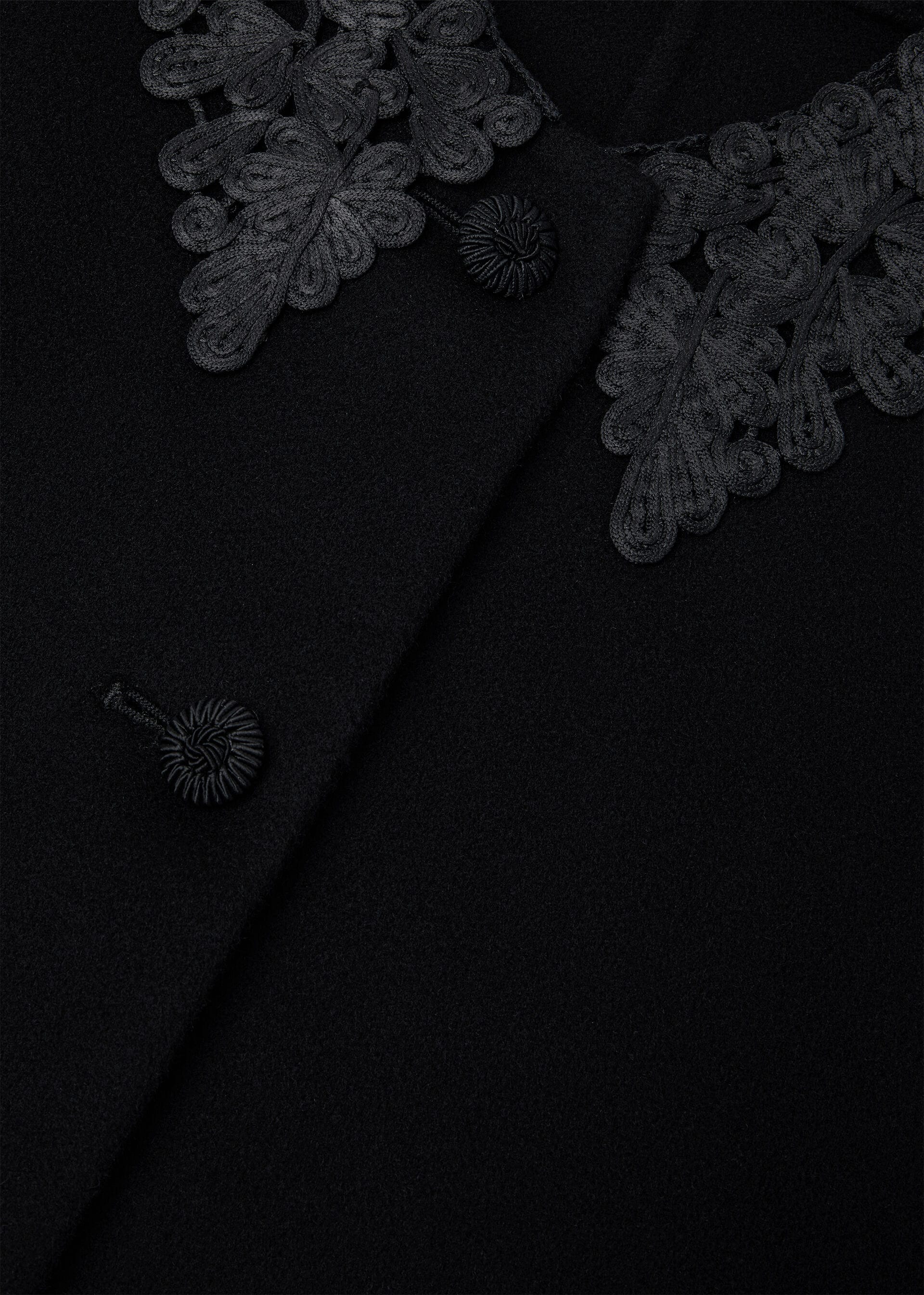 SUSANNA EMBR. SB JACKET FLORAL RIBBON FILIGREE