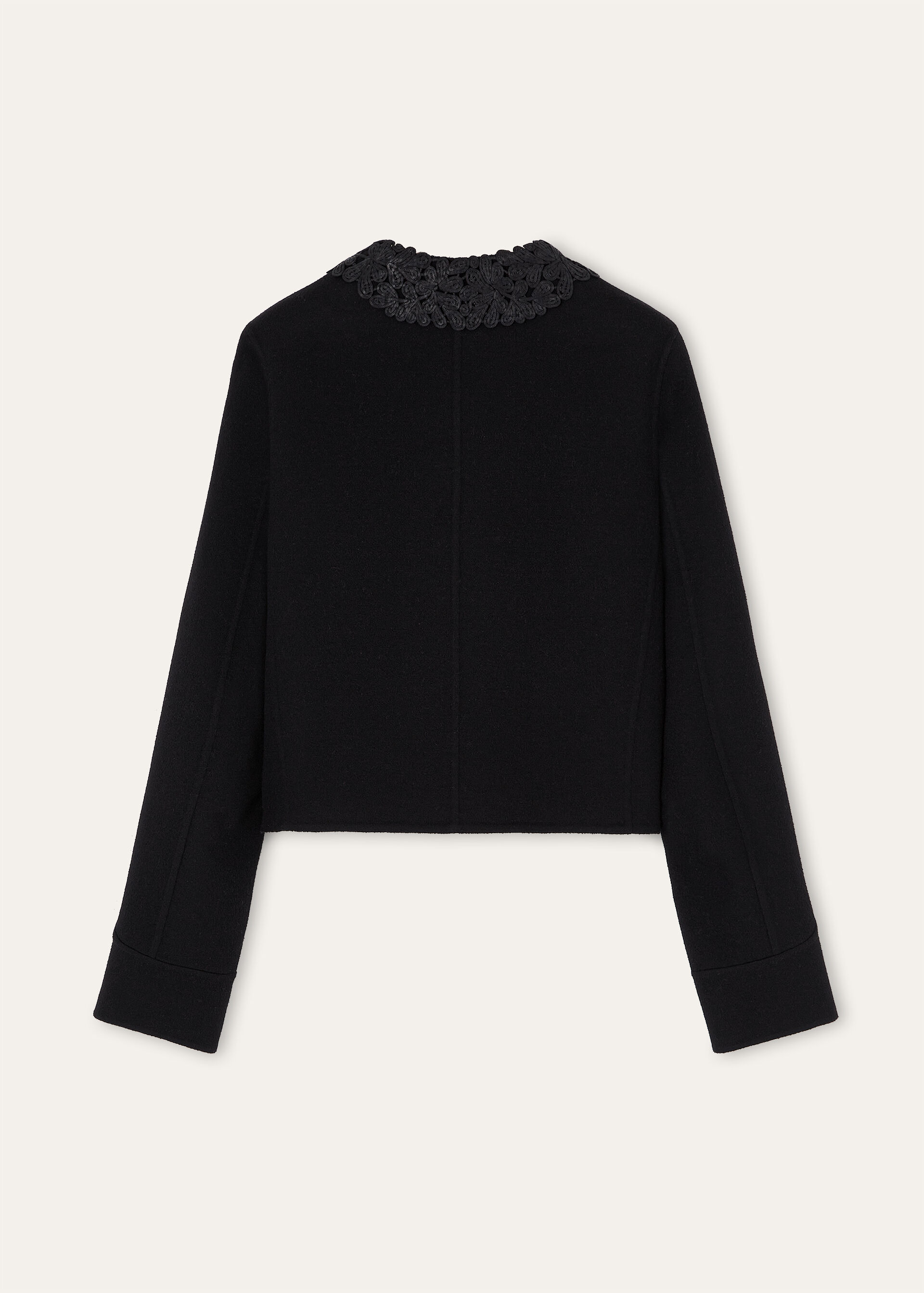 SUSANNA EMBR. SB JACKET FLORAL RIBBON FILIGREE