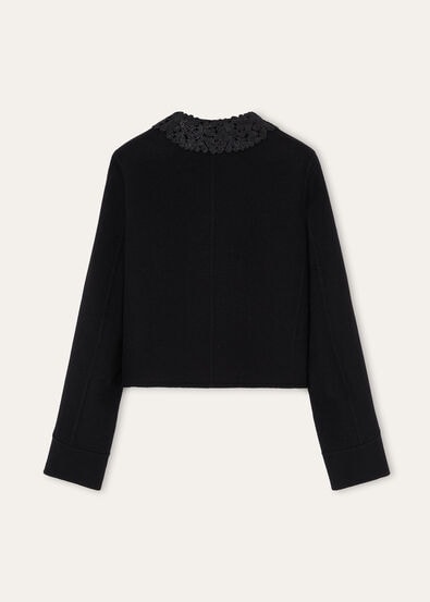 SUSANNA EMBR. SB JACKET FLORAL RIBBON FILIGREE