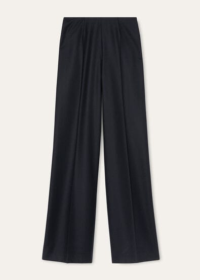 TIMI TROUSERS WOOL CASH FLANNEL