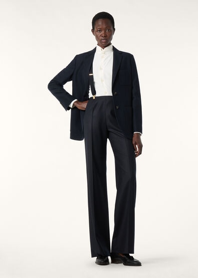TIMI TROUSERS WOOL CASH FLANNEL