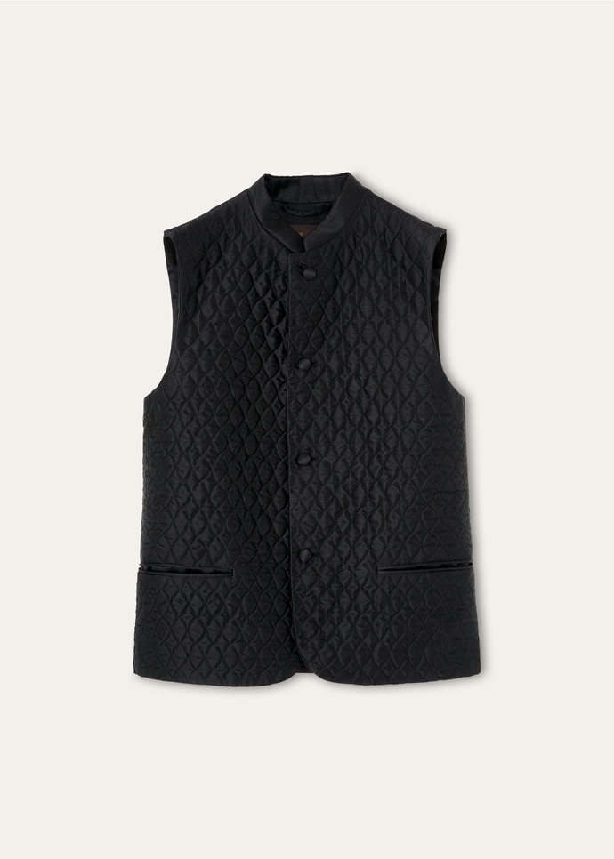 WINDSOR VEST QUILTED SILK CASH SATIN_FAQ2124_8000_5