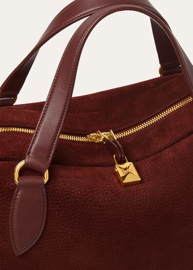 NEEDLE MEDIUM GRAINED NUBUCK/ROUNDED LTH