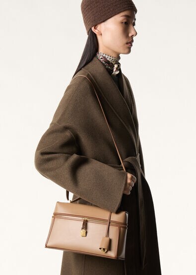 EXTRA BAG L27 CONTRAST BINDING SADDLE LEATHER