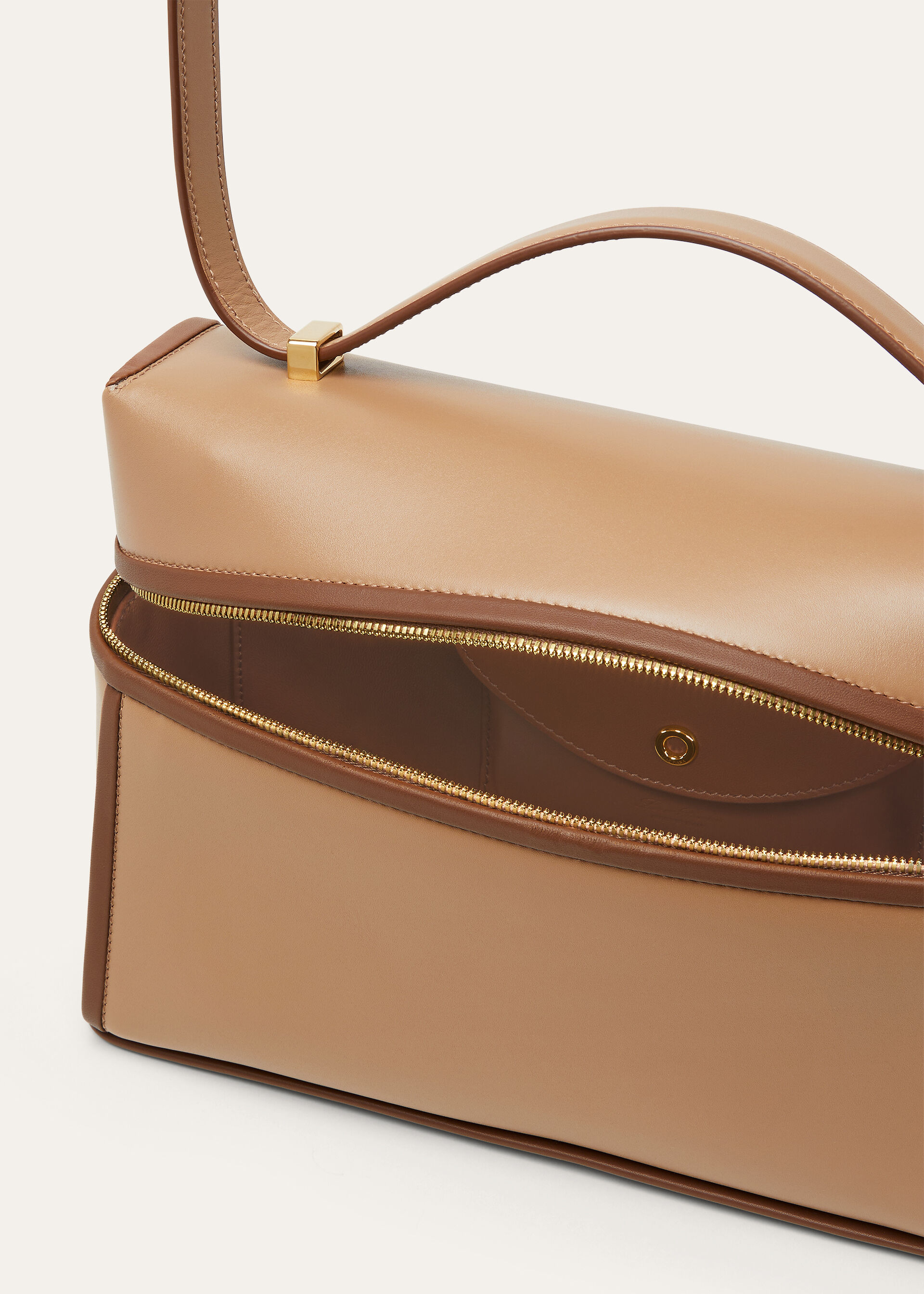 EXTRA BAG L27 CONTRAST BINDING SADDLE LEATHER
