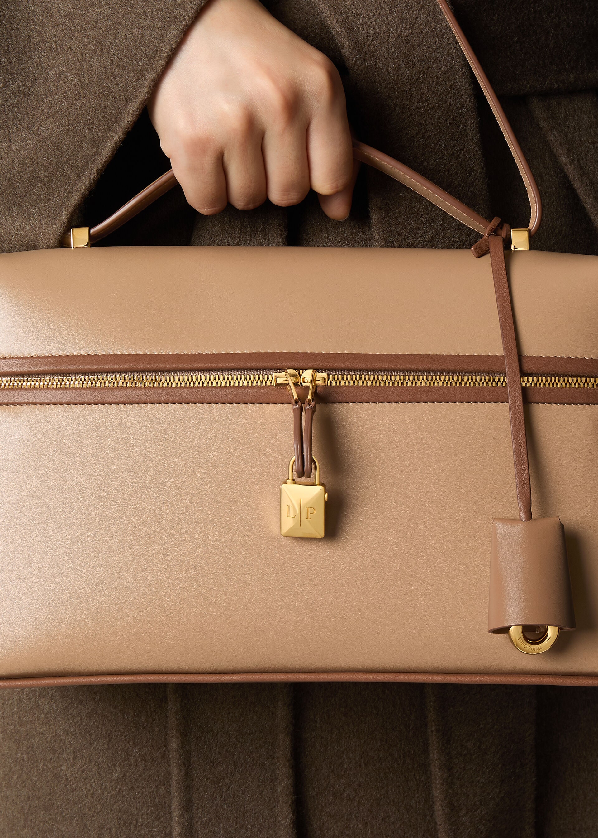 EXTRA BAG L27 CONTRAST BINDING SADDLE LEATHER