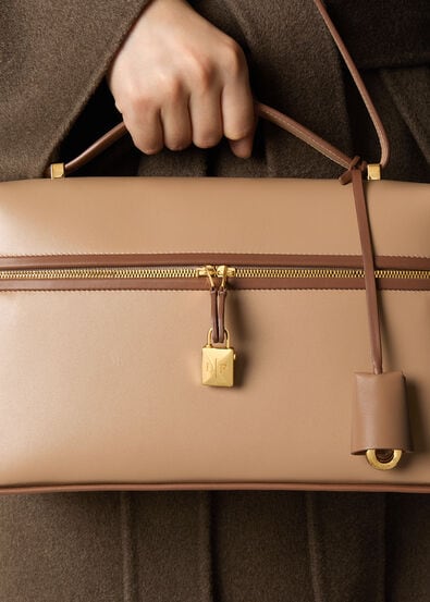 EXTRA BAG L27 CONTRAST BINDING SADDLE LEATHER
