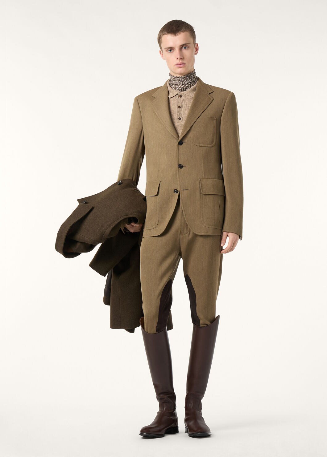 HARTFORD NOTCH SB JACKET COVER WOOL RAIN