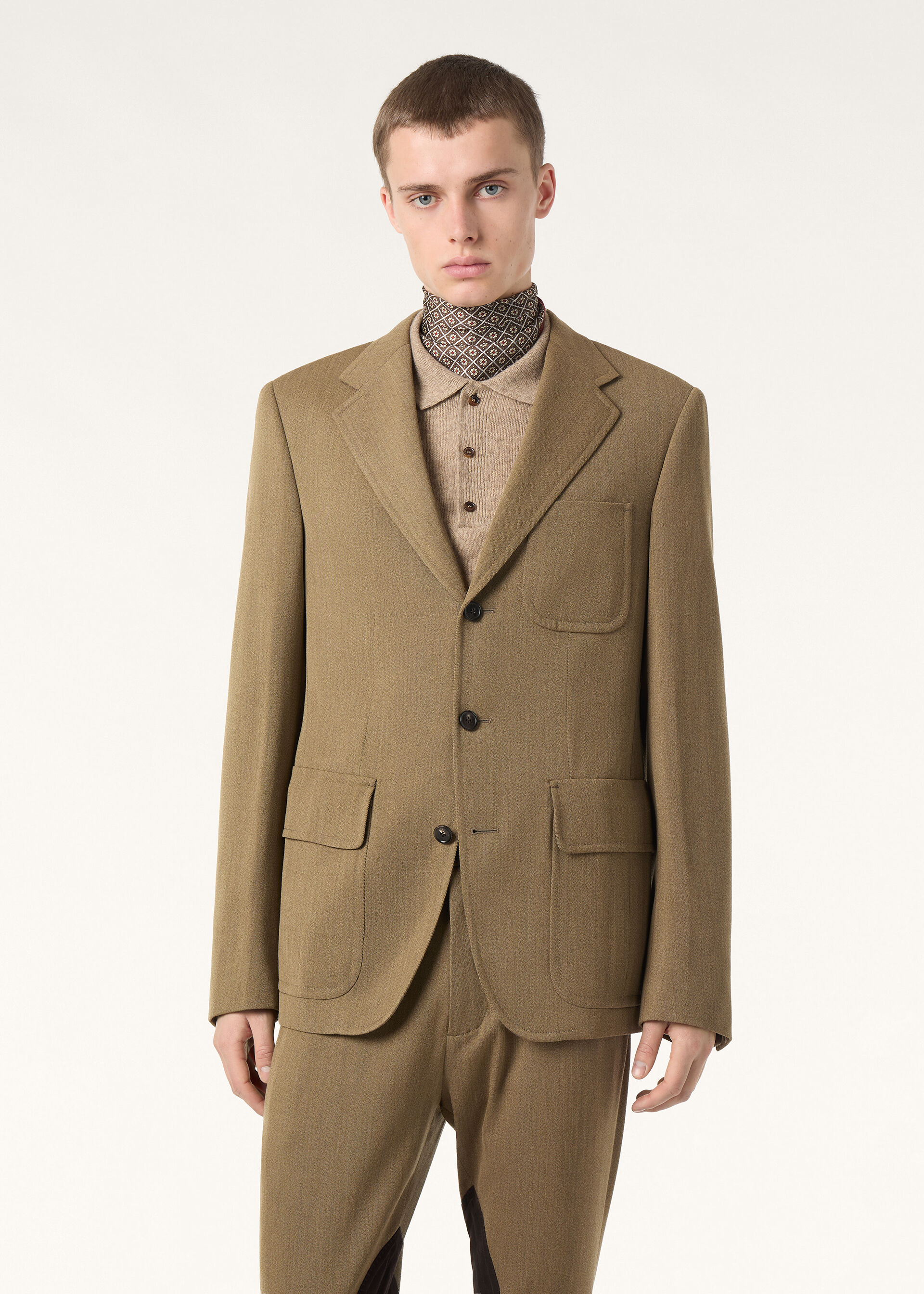 HARTFORD NOTCH SB JACKET COVER WOOL RAIN