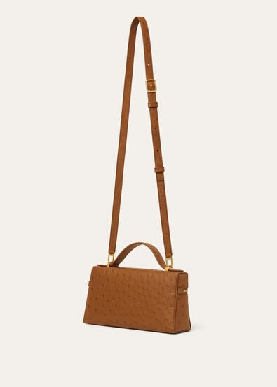 EXTRA BAG L23 OSTRICH SADDLE FINISH