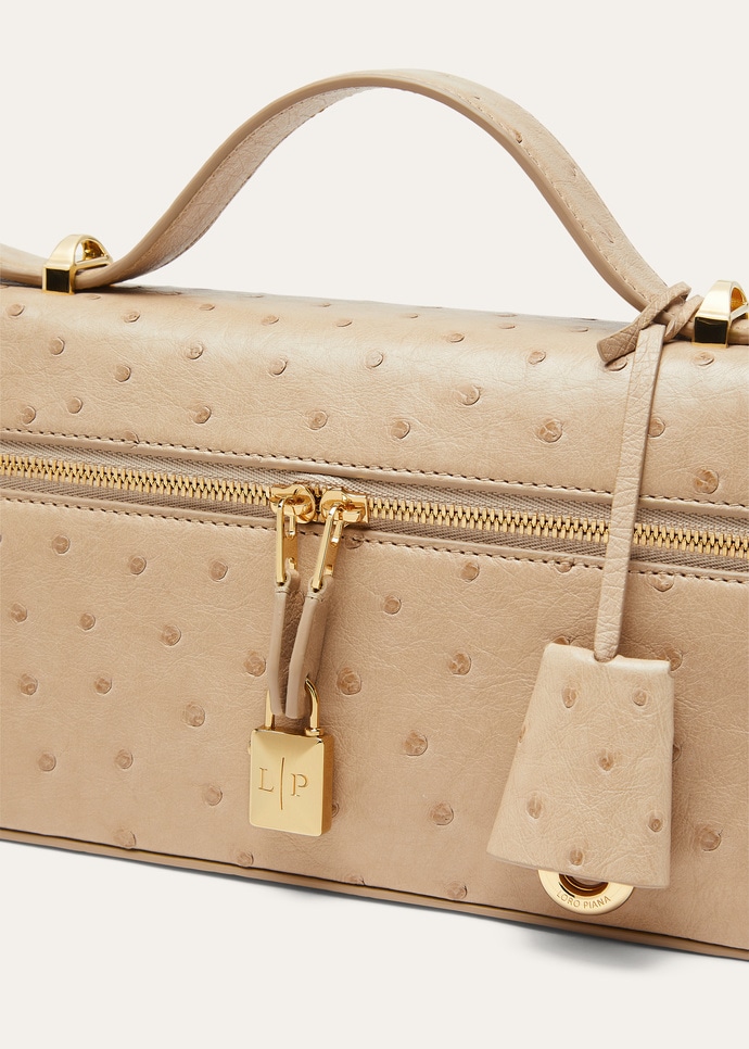 EXTRA BAG L23 OSTRICH SADDLE FINISH_FAQ2180_D0QB_NR_7