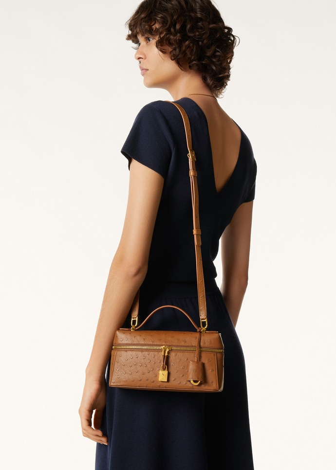 EXTRA BAG L23 OSTRICH SADDLE FINISH_FAQ2180_E0IN_NR_2
