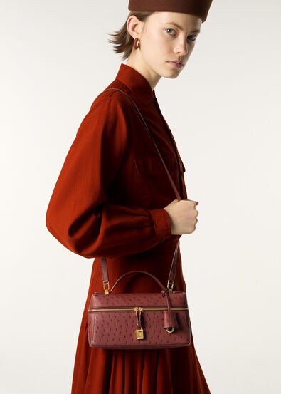 EXTRA BAG L23 OSTRICH SADDLE FINISH