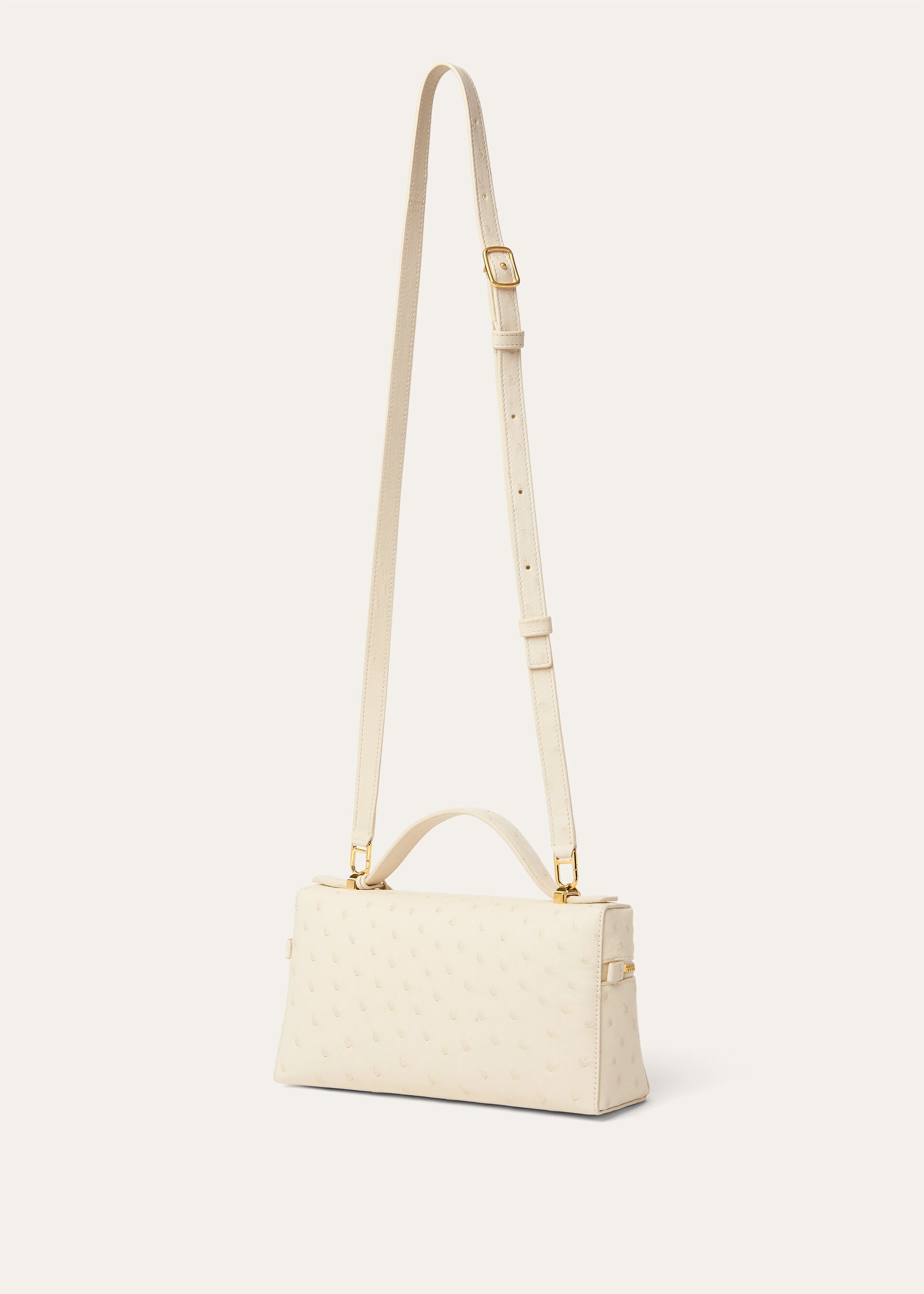 EXTRA BAG L23 OSTRICH SADDLE FINISH