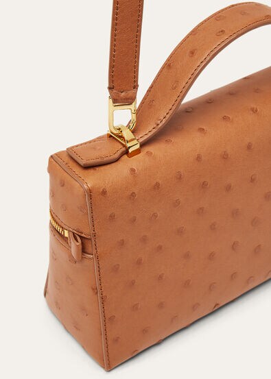 EXTRA BAG L23 OSTRICH SADDLE FINISH