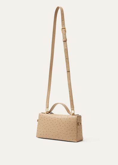 EXTRA BAG L23 OSTRICH SADDLE FINISH
