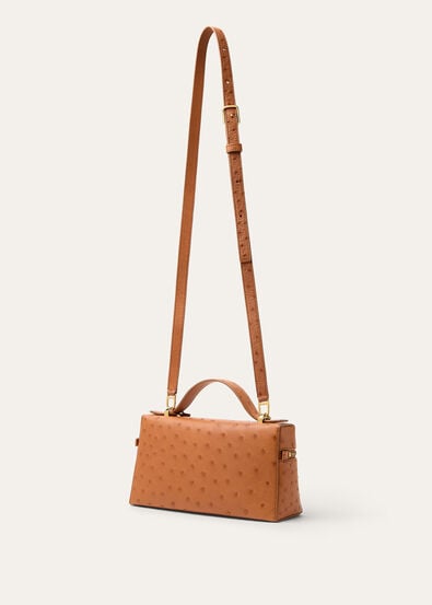 EXTRA BAG L23 OSTRICH SADDLE FINISH