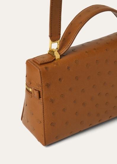 EXTRA BAG L23 OSTRICH SADDLE FINISH