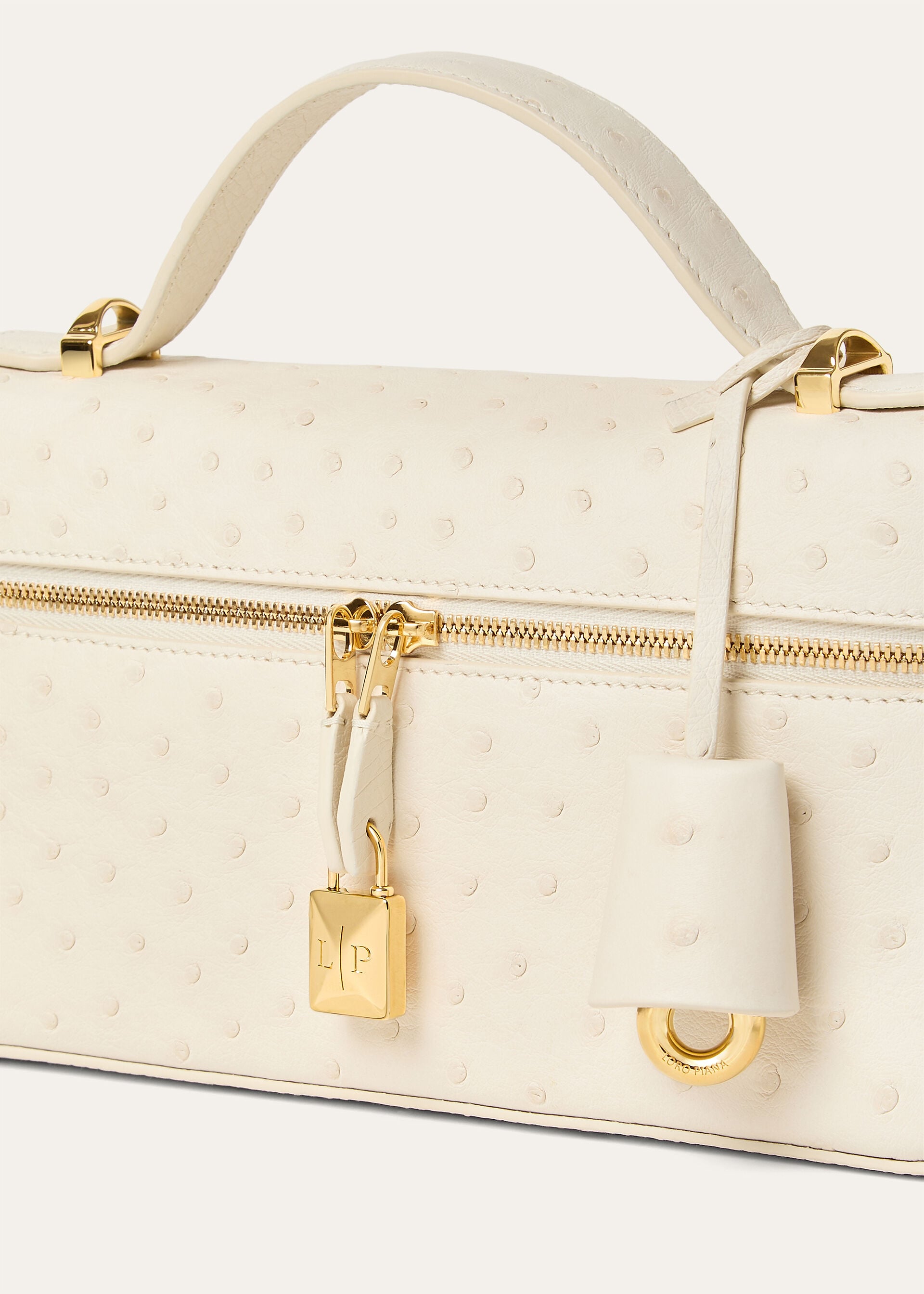 EXTRA BAG L23 OSTRICH SADDLE FINISH