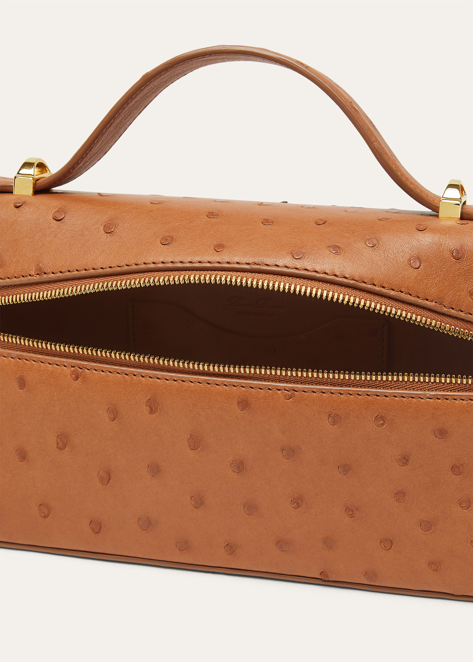 EXTRA BAG L23 OSTRICH SADDLE FINISH