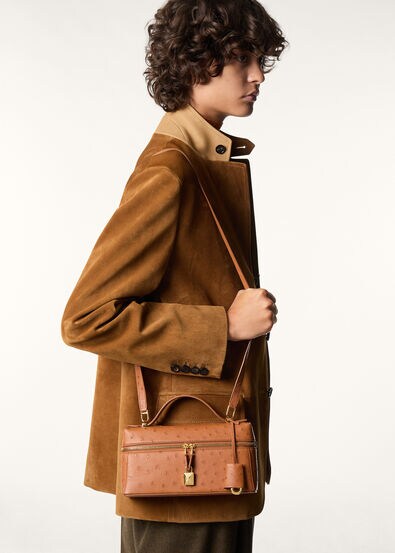 EXTRA BAG L23 OSTRICH SADDLE FINISH