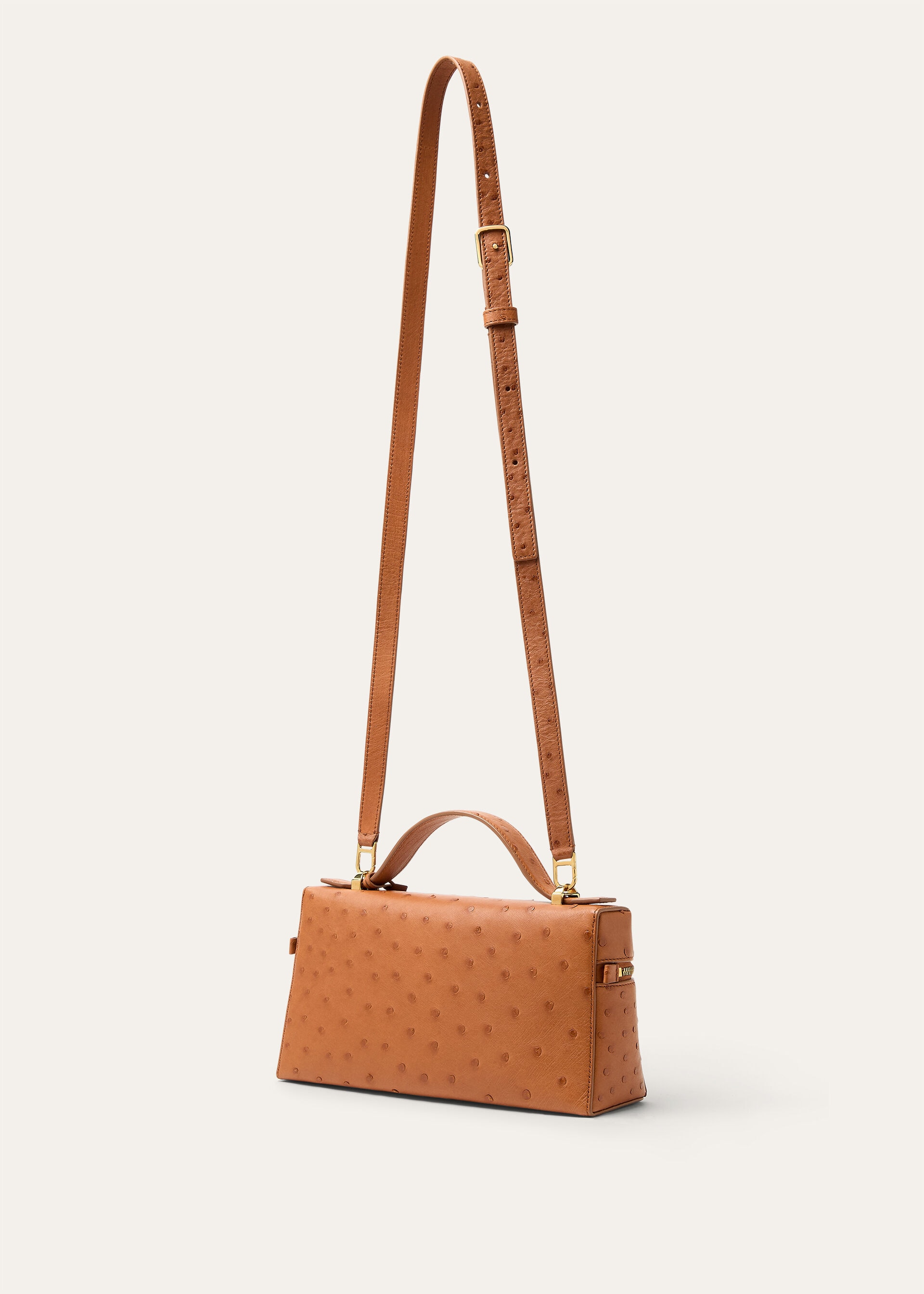 EXTRA BAG L23 OSTRICH SADDLE FINISH