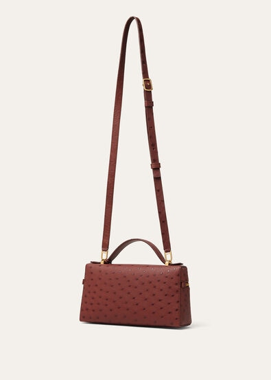 EXTRA BAG L23 OSTRICH SADDLE FINISH